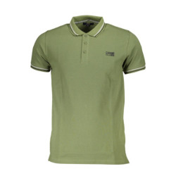 CAVALLI CLASS POLO SHORT SLEEVES MEN GREEN