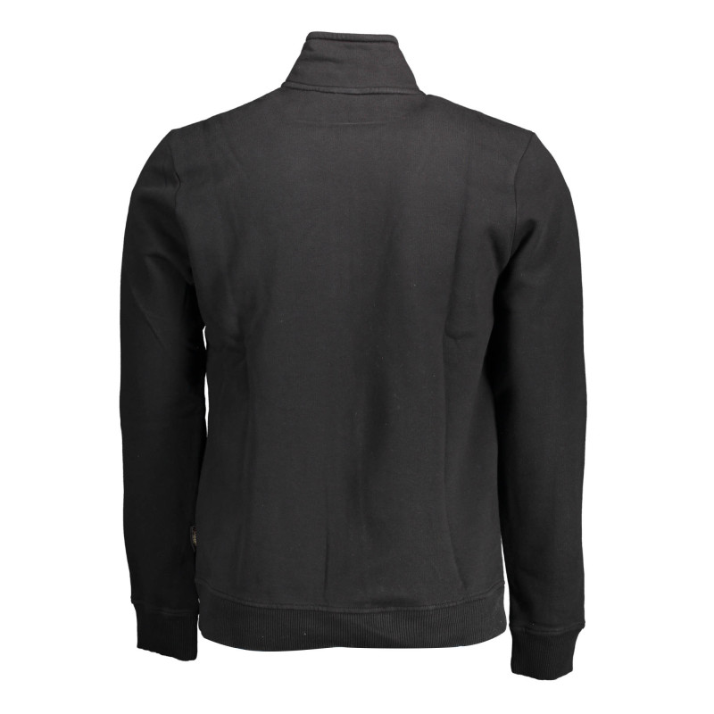 SUDADERA NAPAPIJRI CON CREMALLERA PARA HOMBRE NEGRA