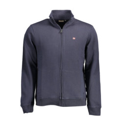 NAPAPIJRI HERREN-SWEATSHIRT MIT ZIP-UP BLAU