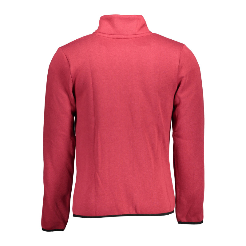 Sweat-shirt zippé rouge pour homme Norvège 1963