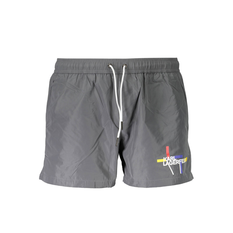 KARL LAGERFELD BEACHWEAR BAÑADOR BRAGUITA HOMBRE GRIS