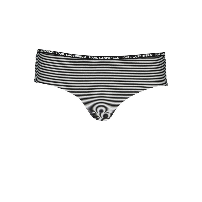 KARL LAGERFELD BEACHWEAR SWIMSUIT BOTTOM WOMEN BLACK