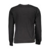 SWEAT-SHIRT NOIR SANS FERMETURE ÉCLAIR POUR HOMME GIAN MARCO VENTURI