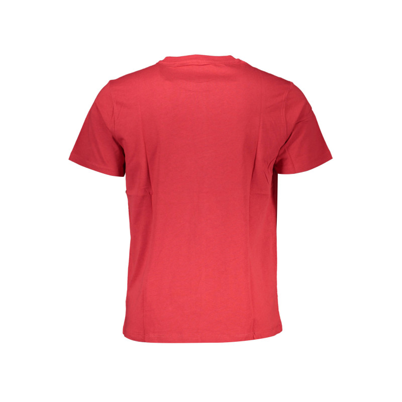 GIAN MARCO VENTURI MEN'S SHORT SLEEVE T-SHIRT RED