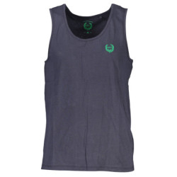 GIAN MARCO VENTURI HERREN BLAUES TANKTOP