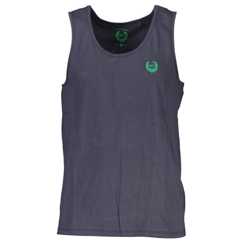 GIAN MARCO VENTURI HERREN BLAUES TANKTOP