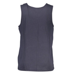 GIAN MARCO VENTURI HERREN BLAUES TANKTOP
