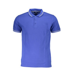 CAVALLI CLASS POLO MANCHES COURTES HOMME BLEU
