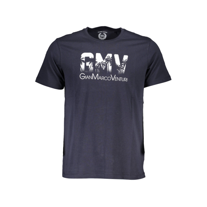 CAMISETA DE MANGA CORTA DE HOMBRE AZUL GIAN MARCO VENTURI