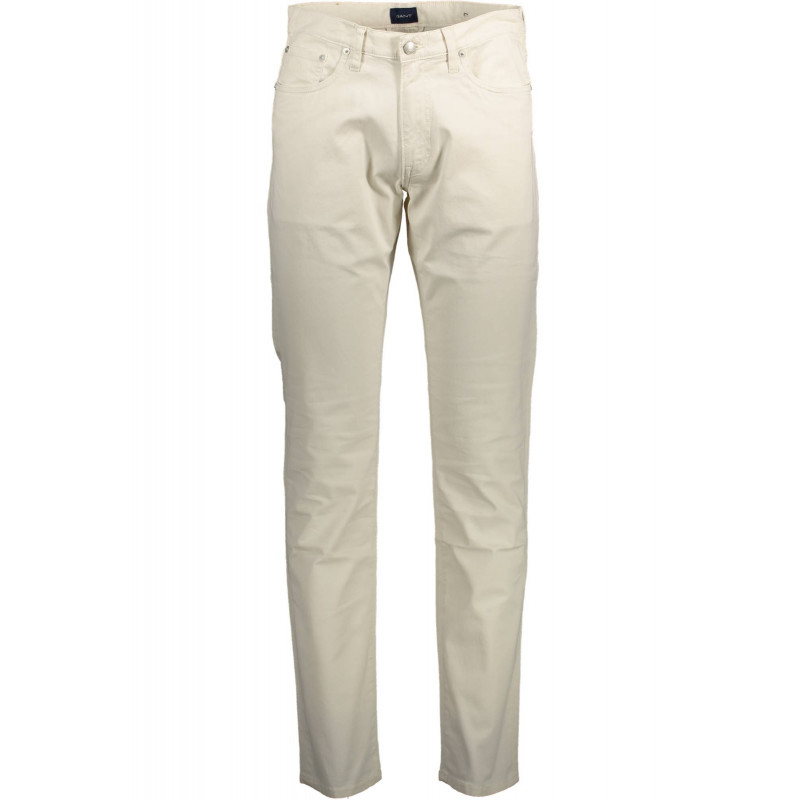 GANT MEN'S WHITE TROUSERS