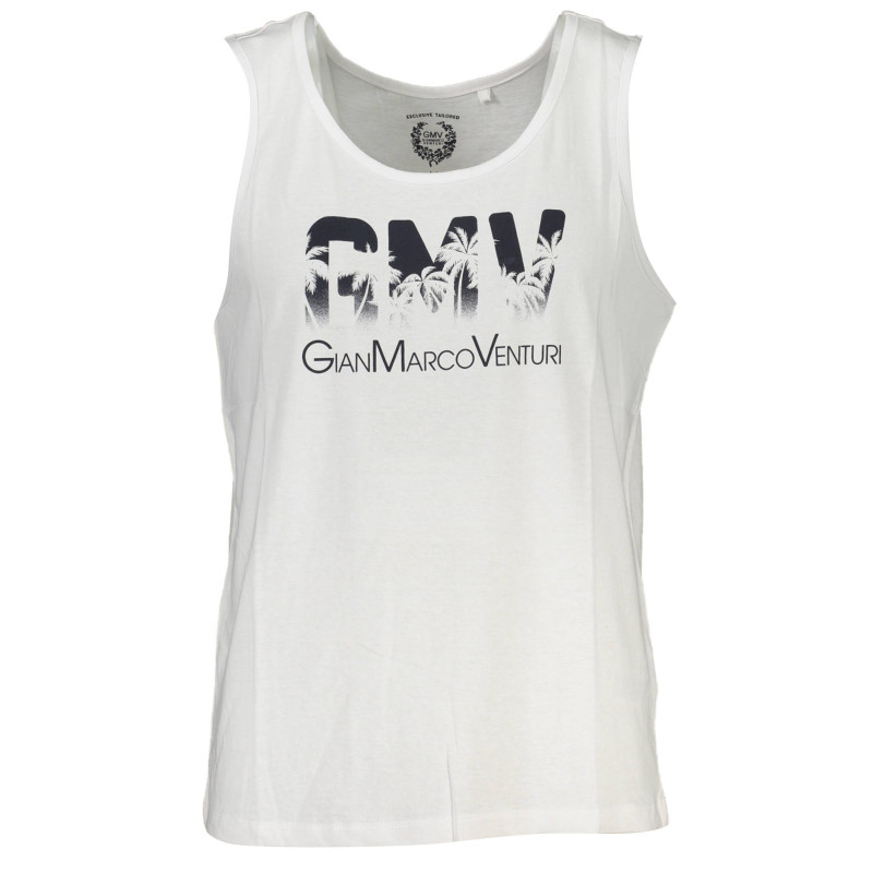 GIAN MARCO VENTURI HERREN-TANKTOP WEISS