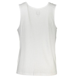 GIAN MARCO VENTURI MEN'S WHITE TANK TOP