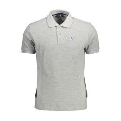POLO À MANCHES COURTES POUR HOMMES NORTH SAILS GRIS
