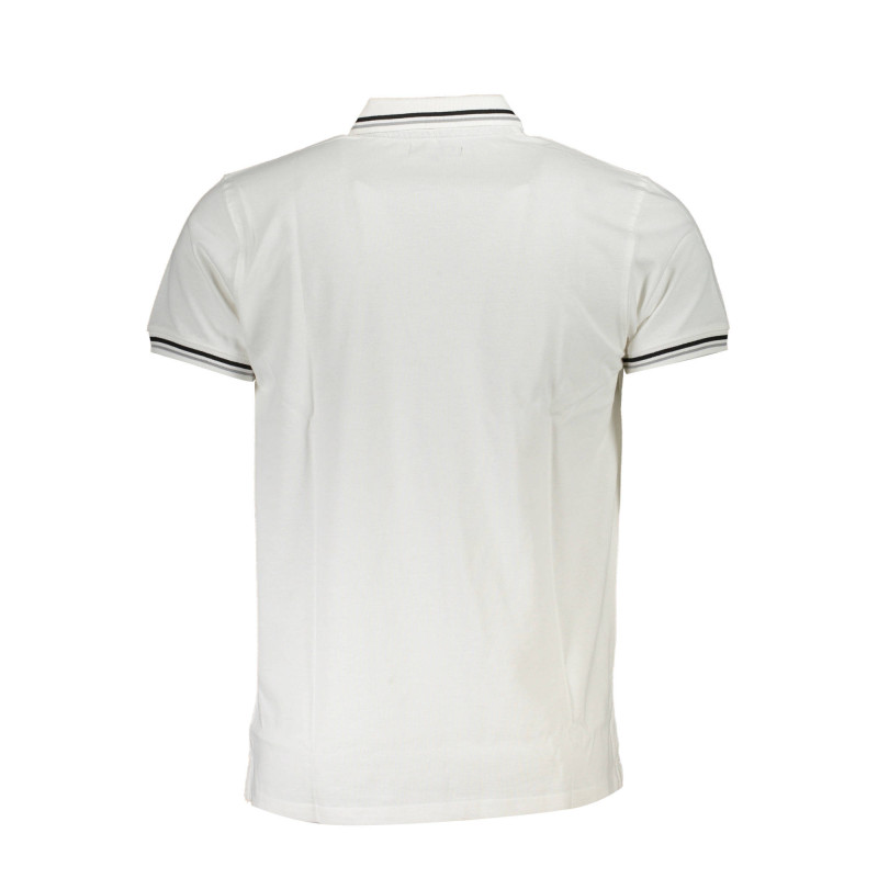 CAVALLI CLASS POLO MANCHES COURTES HOMME BLANC