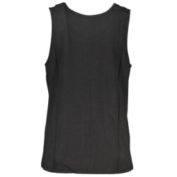GIAN MARCO VENTURI MEN'S BLACK TANK TOP