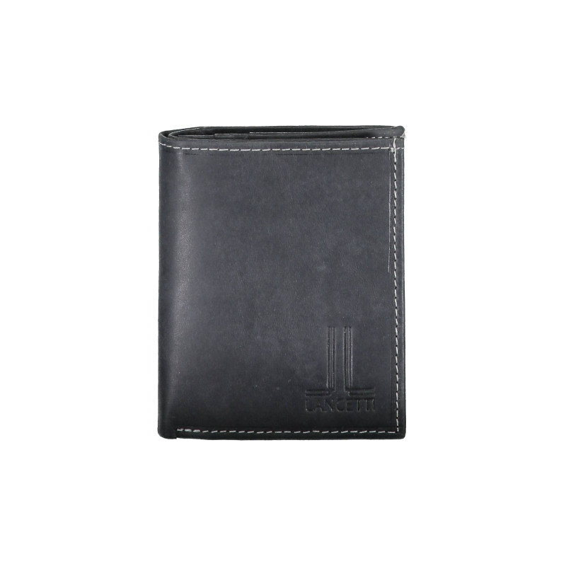 CARTERA LANCETTI NEGRA DE HOMBRE