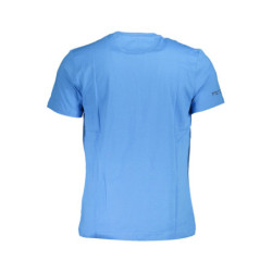 LA MARTINA MEN'S SHORT SLEEVE T-SHIRT BLUE