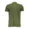 GIAN MARCO VENTURI MEN'S SHORT SLEEVE POLO GREEN