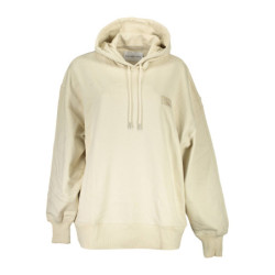 CALVIN KLEIN SUDADERA SIN CREMALLERA MUJER BEIGE