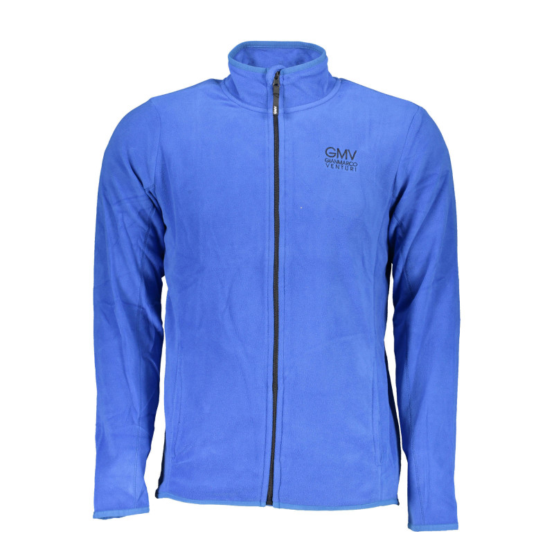 SWEAT-SHIRT ZIPPÉ BLEU POUR HOMME GIAN MARCO VENTURI