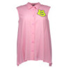 LOVE MOSCHINO ÄRMELLOSES SHIRT DAMEN ROSA
