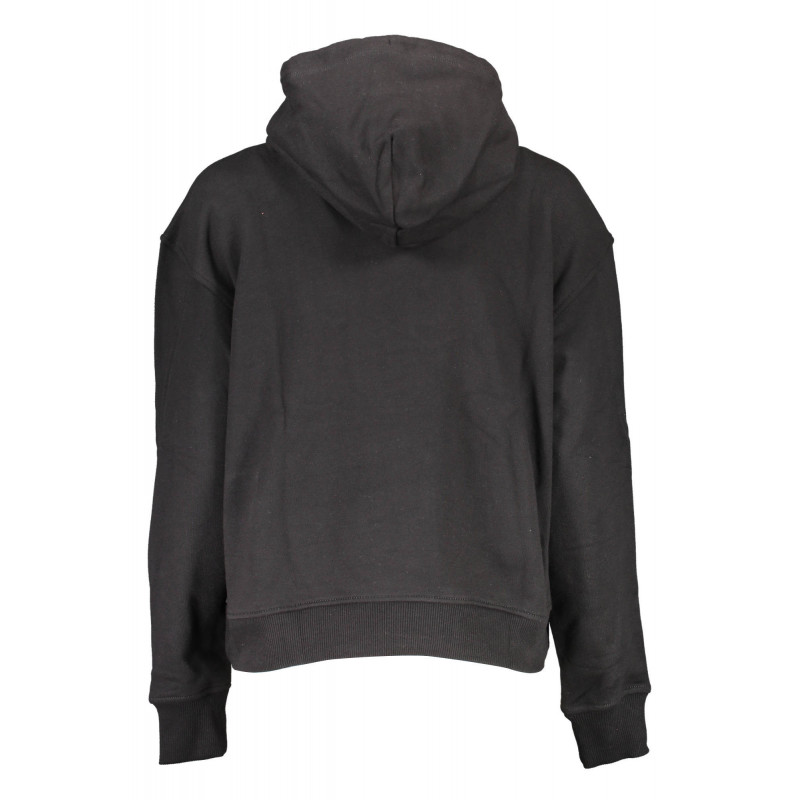 CALVIN KLEIN SWEATSHIRT OHNE REISSVERSCHLUSS DAMEN SCHWARZ