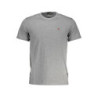 T-SHIRT À MANCHES COURTES NAPAPIJRI HOMME GRIS