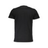 CAMISETA DE MANGA CORTA CAVALLI CLASS HOMBRE NEGRA