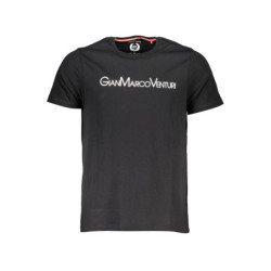 T-SHIRT MANCHES COURTES GIAN MARCO VENTURI HOMME NOIR