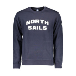 SUDADERA NORTH SAILS CON CREMALLERA PARA HOMBRE AZUL