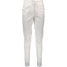 JUST CAVALLI WOMEN'S WHITE TROUSERS