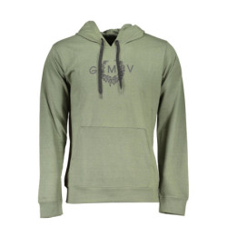 GIAN MARCO VENTURI SWEATSHIRT WITHOUT ZIP MEN GREEN