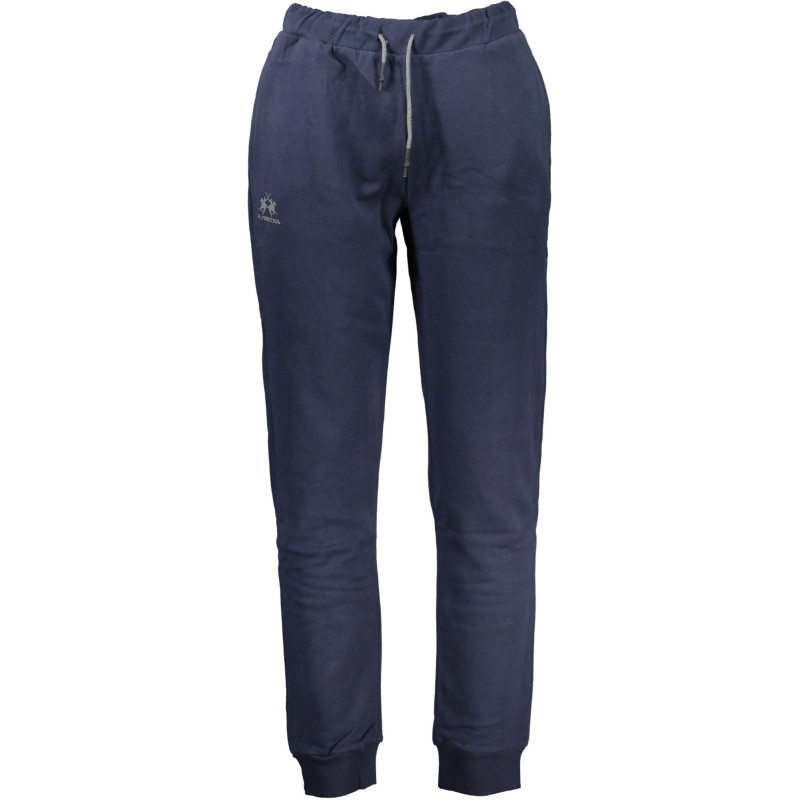 LA MARTINA BLUE MEN'S TROUSERS