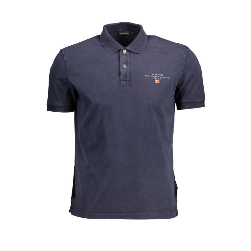 NAPAPIJRI POLO MANCHES COURTES HOMME BLEU