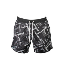 KARL LAGERFELD BEACHWEAR BAÑADOR NEGRO BRAGUITA HOMBRE