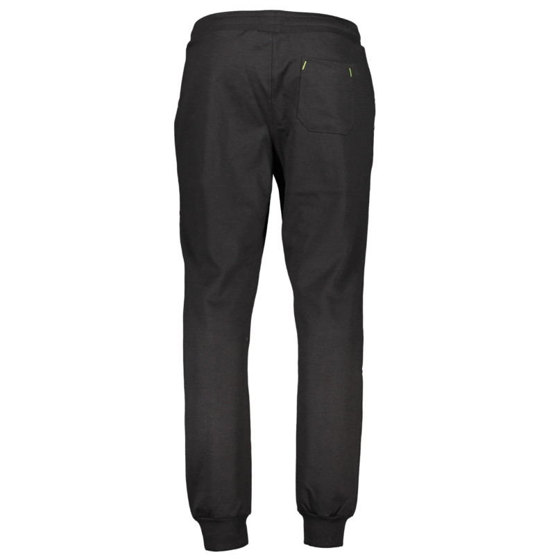 GIAN MARCO VENTURI BLACK MEN'S PANTS