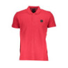 GIAN MARCO VENTURI MEN'S SHORT SLEEVE POLO SHIRT RED