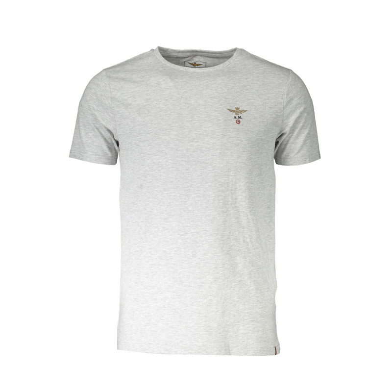 AERONAUTICA MILITARE MEN'S OUTDOOR T-SHIRT GREY