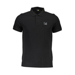 CAVALLI CLASS POLO SHORT SLEEVE MEN BLACK