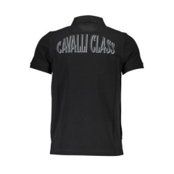 CAVALLI CLASS POLO MANGA CORTA HOMBRE NEGRO