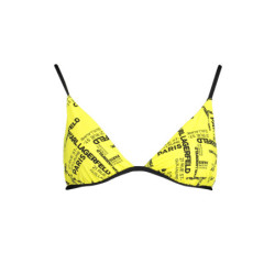 KARL LAGERFELD BEACHWEAR COSTUME PARTE SOPRA DONNA GIALLO