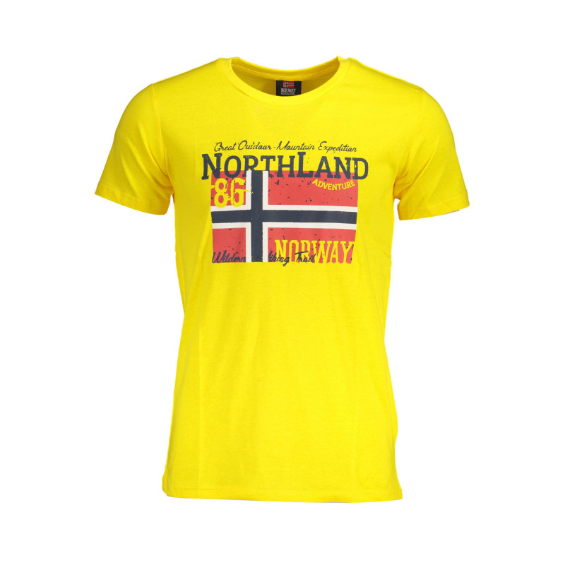 NORWEGEN 1963 GELBES HERREN KURZARM T-SHIRT