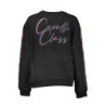 SUDADERA CAVALLI CLASS SIN CREMALLERA MUJER NEGRA