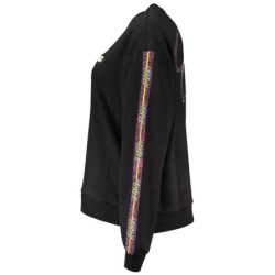 CAVALLI CLASS SWEATSHIRT WITHOUT ZIP WOMEN BLACK