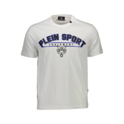 PLEIN SPORT KURZARM-T-SHIRT HERREN WEISS