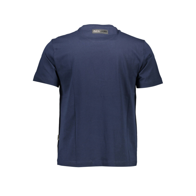 T-SHIRT PLEIN SPORT MANCHES COURTES HOMME BLEU