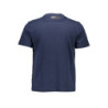 PLEIN SPORT KURZARM-T-SHIRT HERREN BLAU