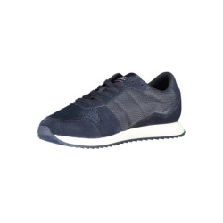 CHAUSSURES DE SPORT POUR HOMMES TOMMY HILFIGER BLEUES