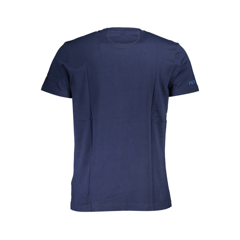 LA MARTINA MEN'S SHORT SLEEVE T-SHIRT BLUE