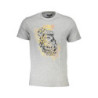 CAVALLI CLASS KURZARM-T-SHIRT HERREN GRAU